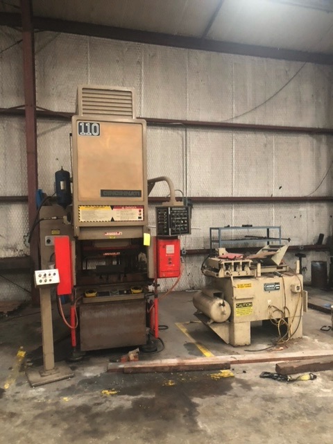 Cincinnati Model OBS110 Hydraulic Gap Frame Press